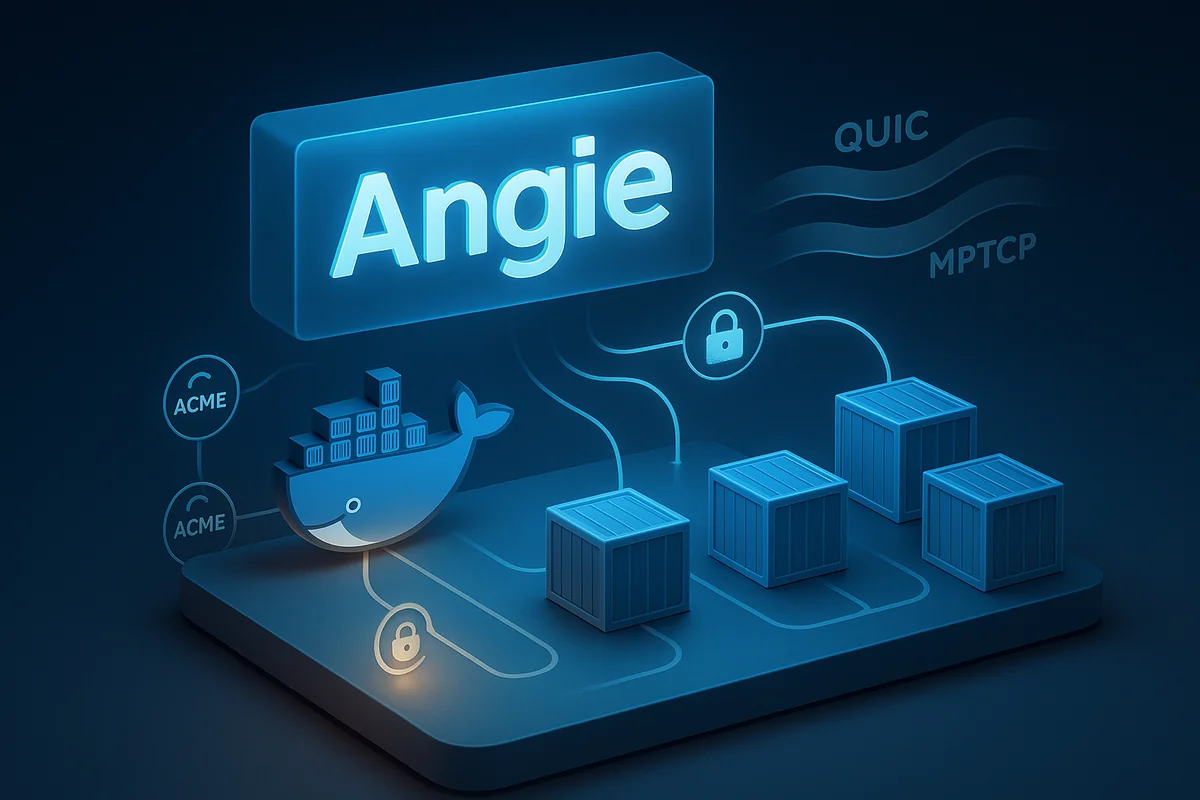Angie автоматически проксирует Docker-контейнеры с поддержкой TLS, ACME, MPTCP и QUIC