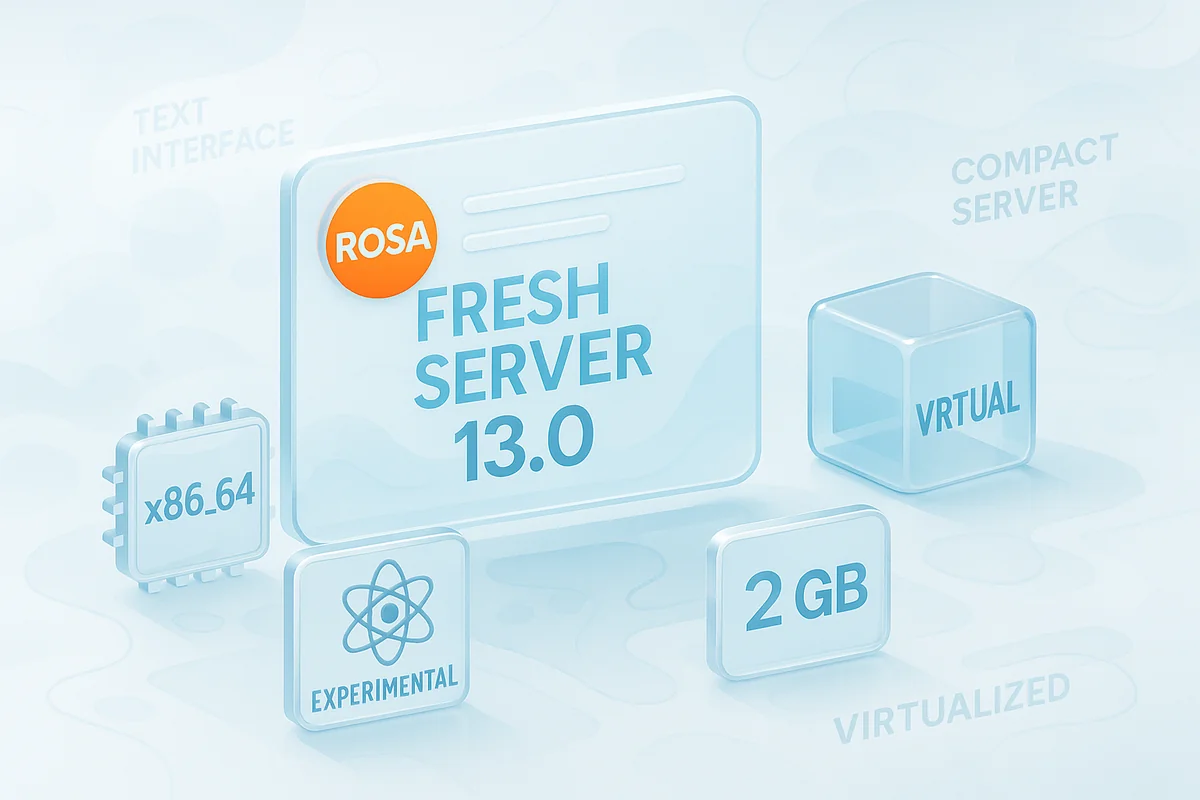 ROSA Fresh Server 13.0