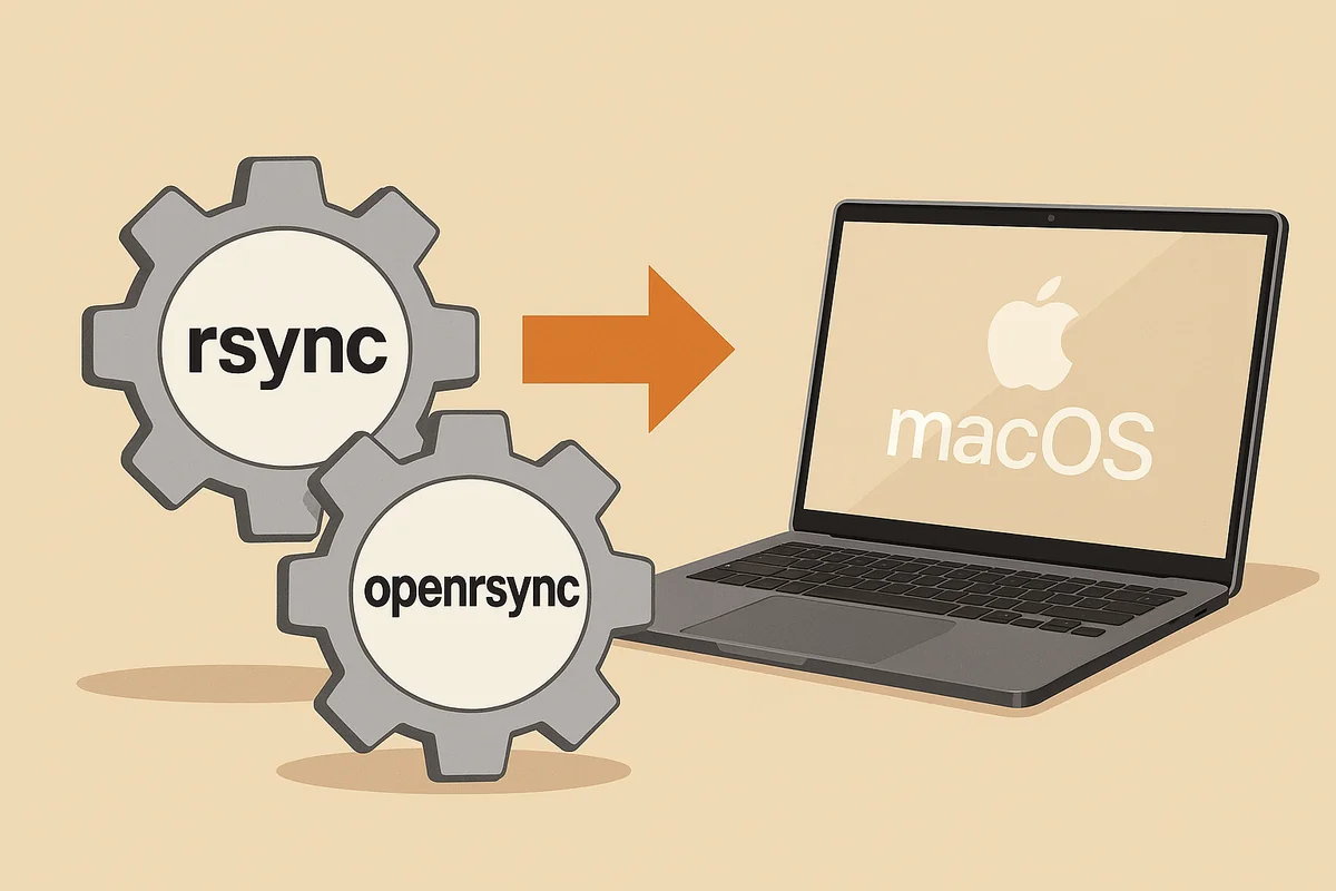 Замена rsync на openrsync в macOS 15.4