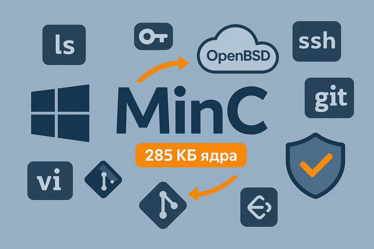 MinC не Cygwin
