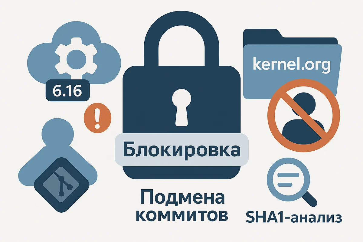 блокировку аккаунта Кеса Кука на kernel.org