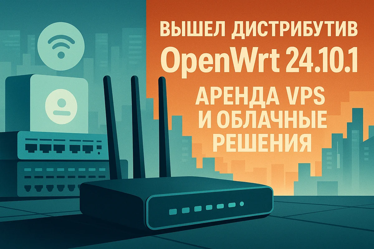 Вышел дистрибутив OpenWrt 24.10.1