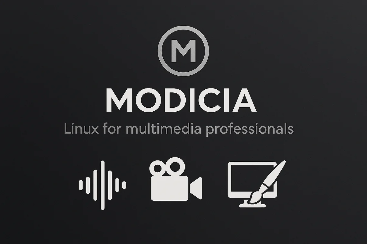 MODICIA Linux — мультимедийный дистрибутив на Debian с поддержкой аудио, видео и графики для профессионалов
