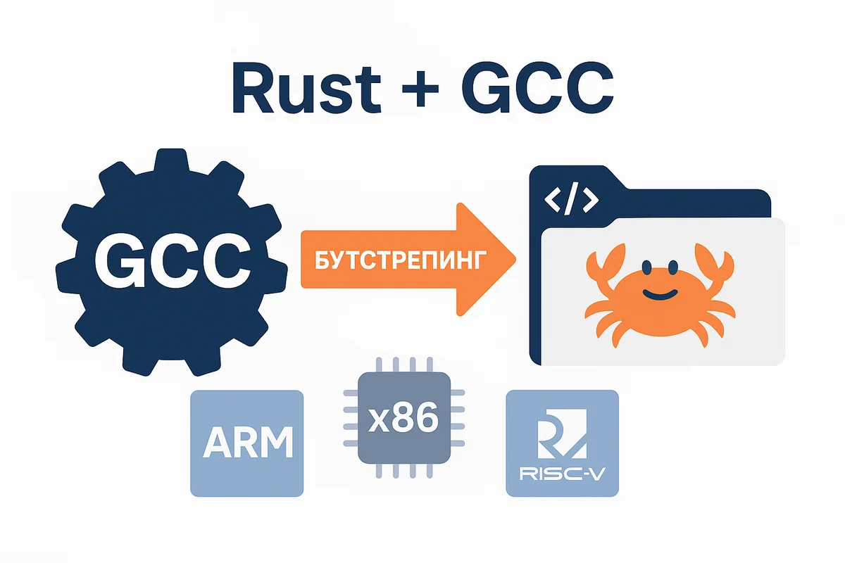 GCC-бэкенд для Rustc