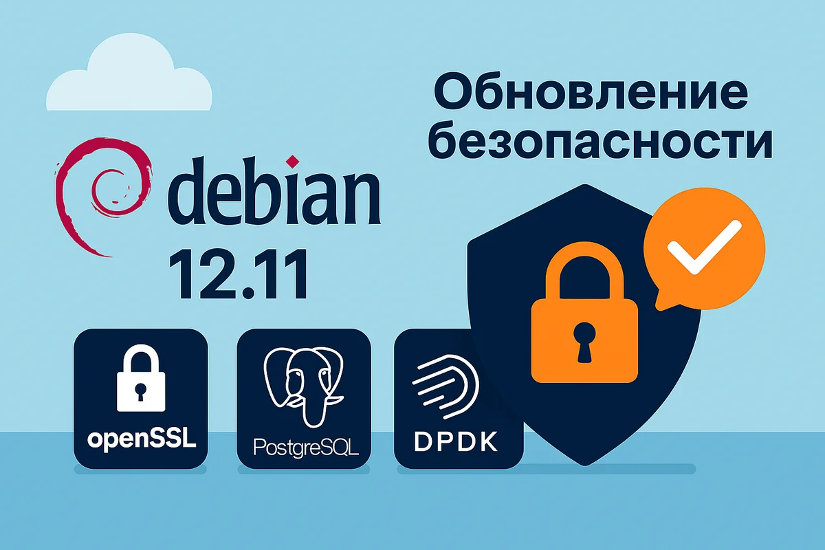 Обновление Debian 12.11
